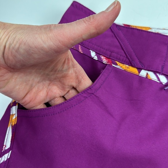 Columbia PFG Women's Purple Columbia Swim Board Shorts - Picture 5 of 13